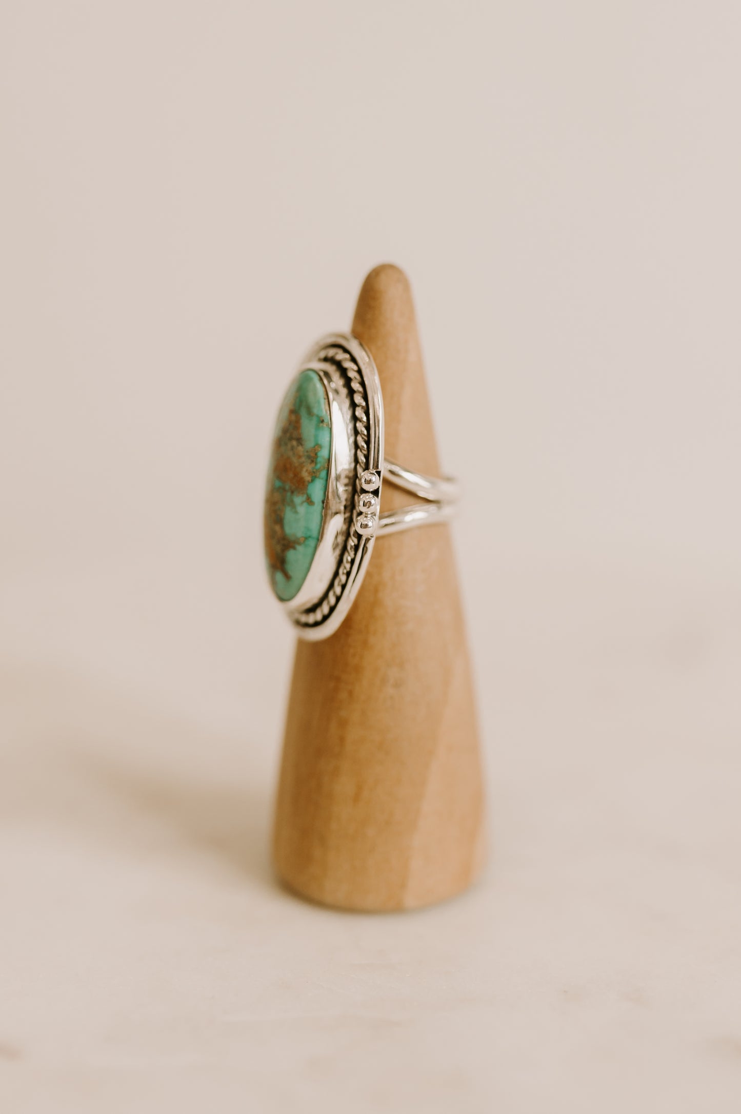 Royston Turquoise Ring - Size 7.5