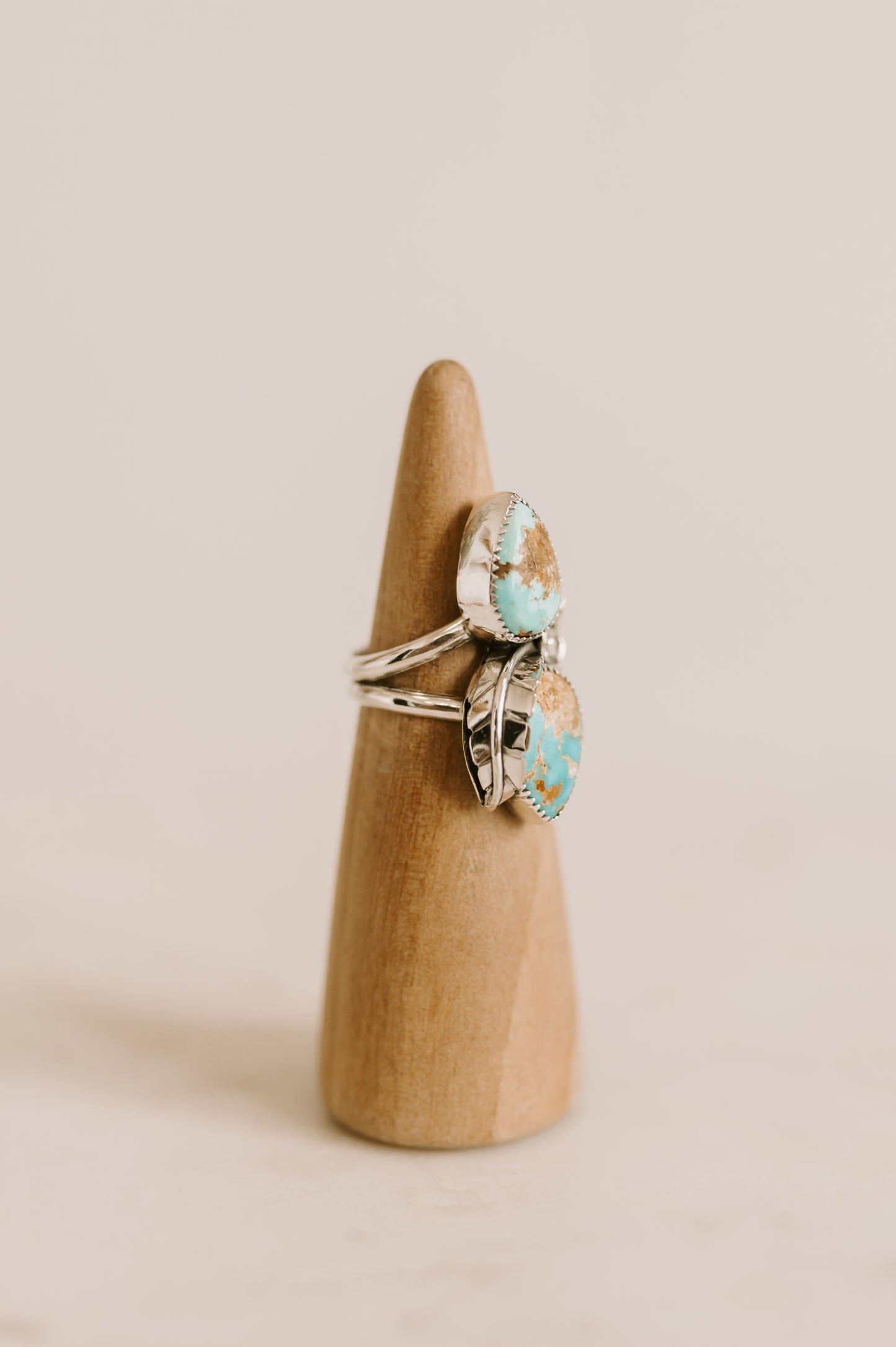 Palomino Turquoise Ring- Size 8.5