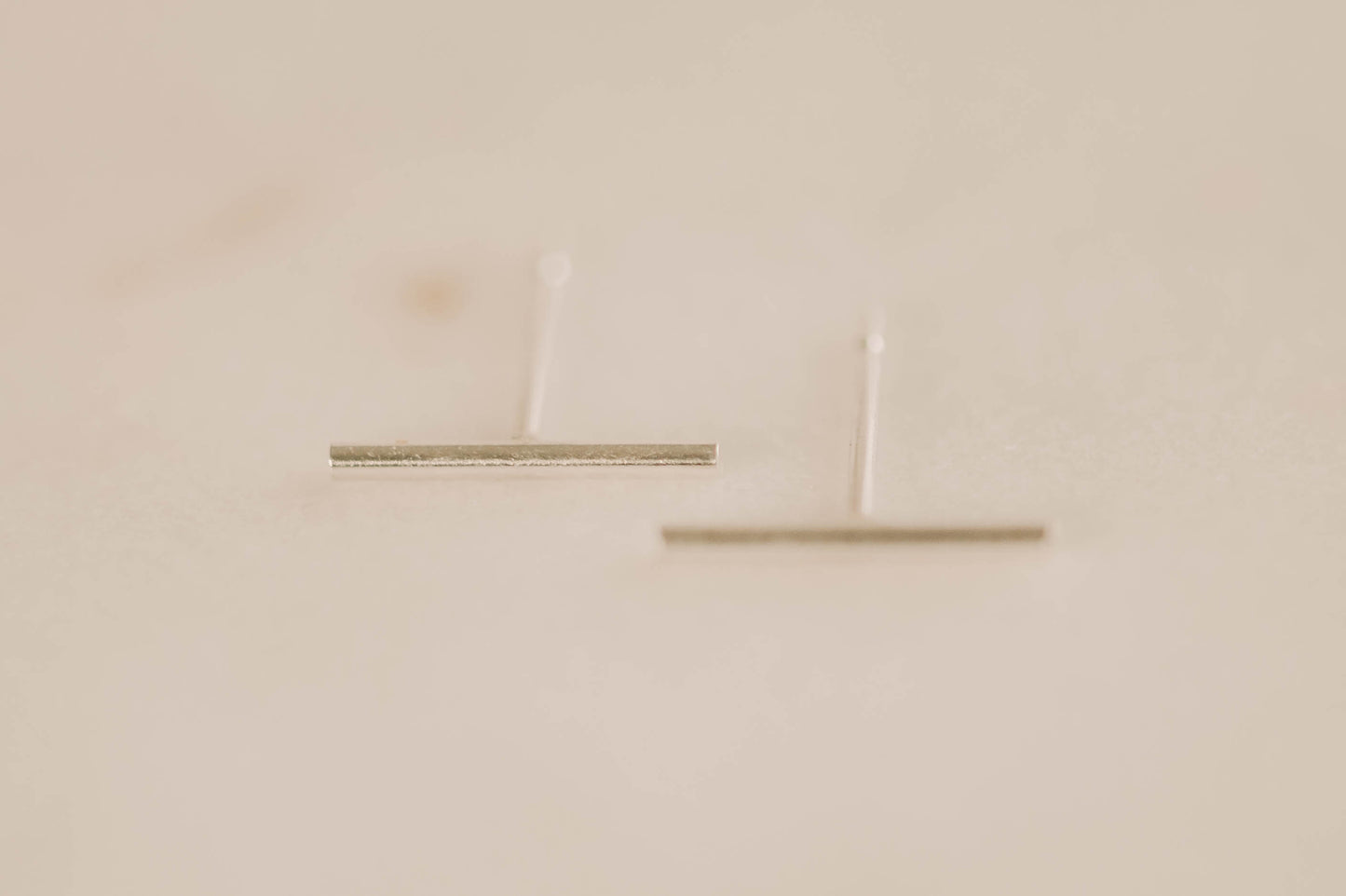 Bar Stud Earrings