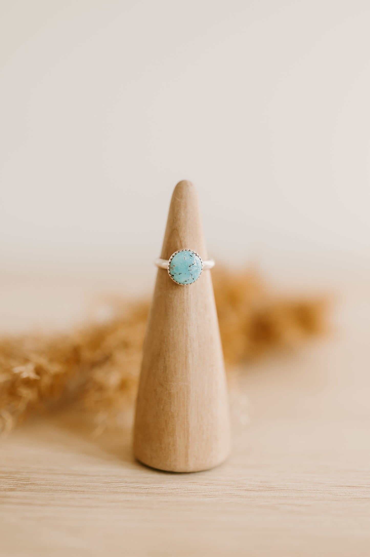Sleeping Beauty Turquoise Ring - Size 4