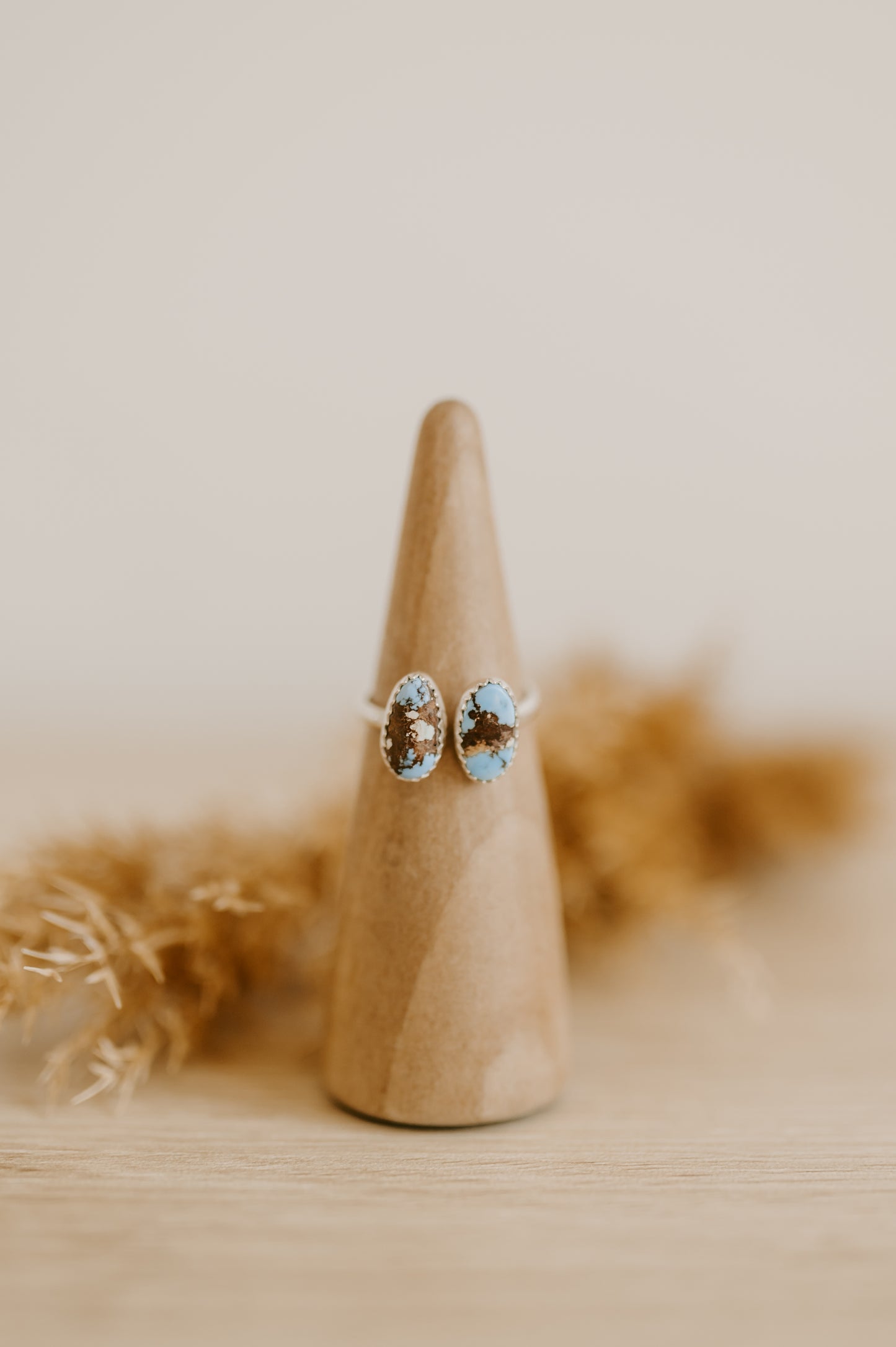 Golden Hills Turquoise Ring - Size 9.5