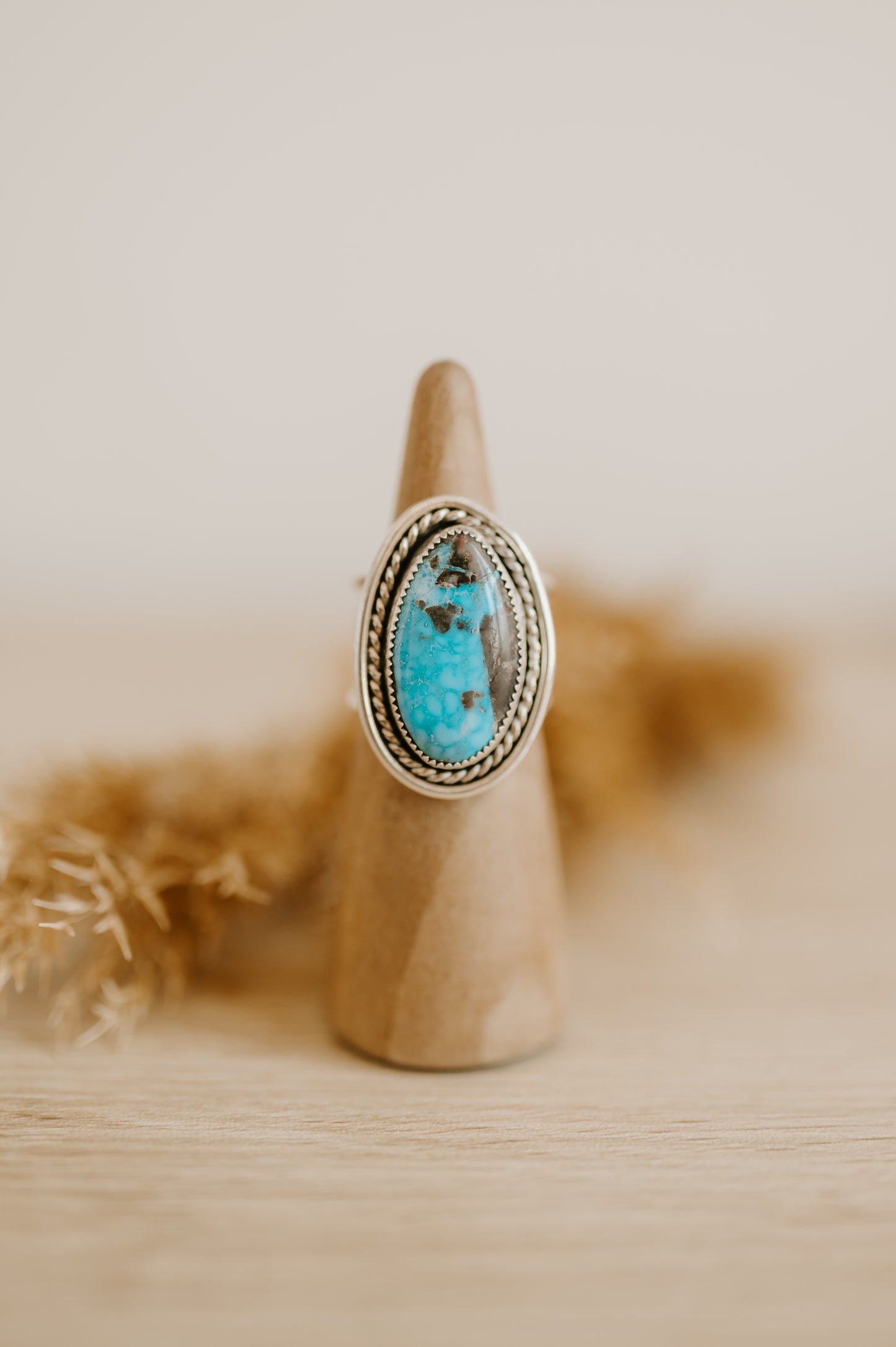 Kingman Turquoise Ring - Size 11