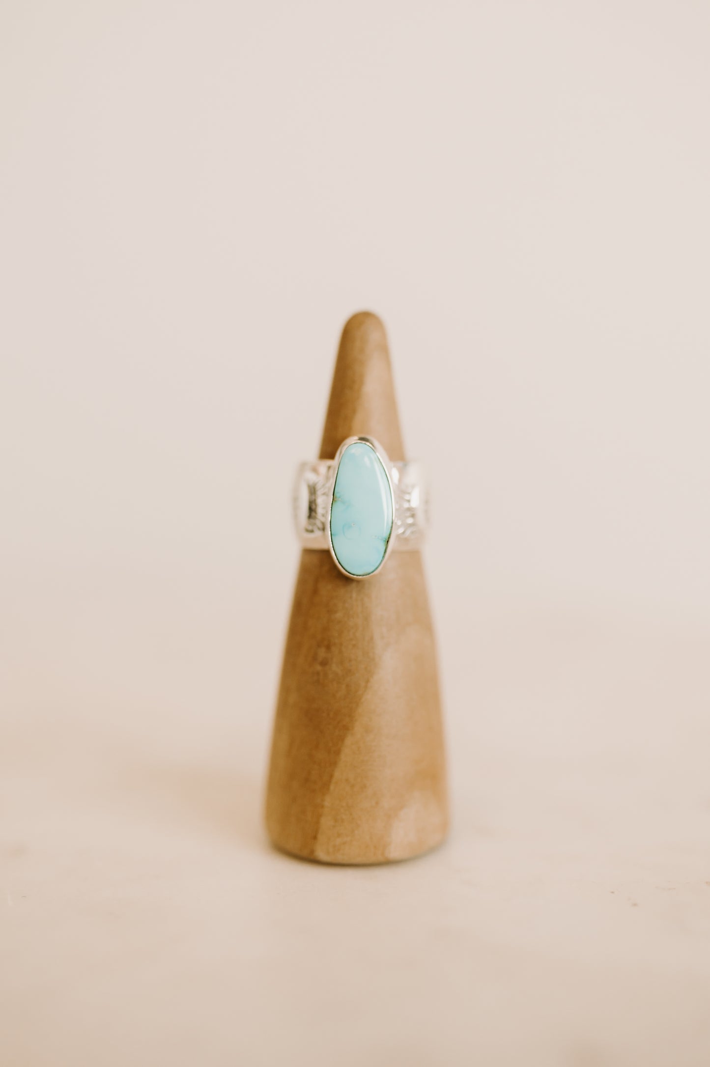Carico Lake Turquoise Ring - Size 8