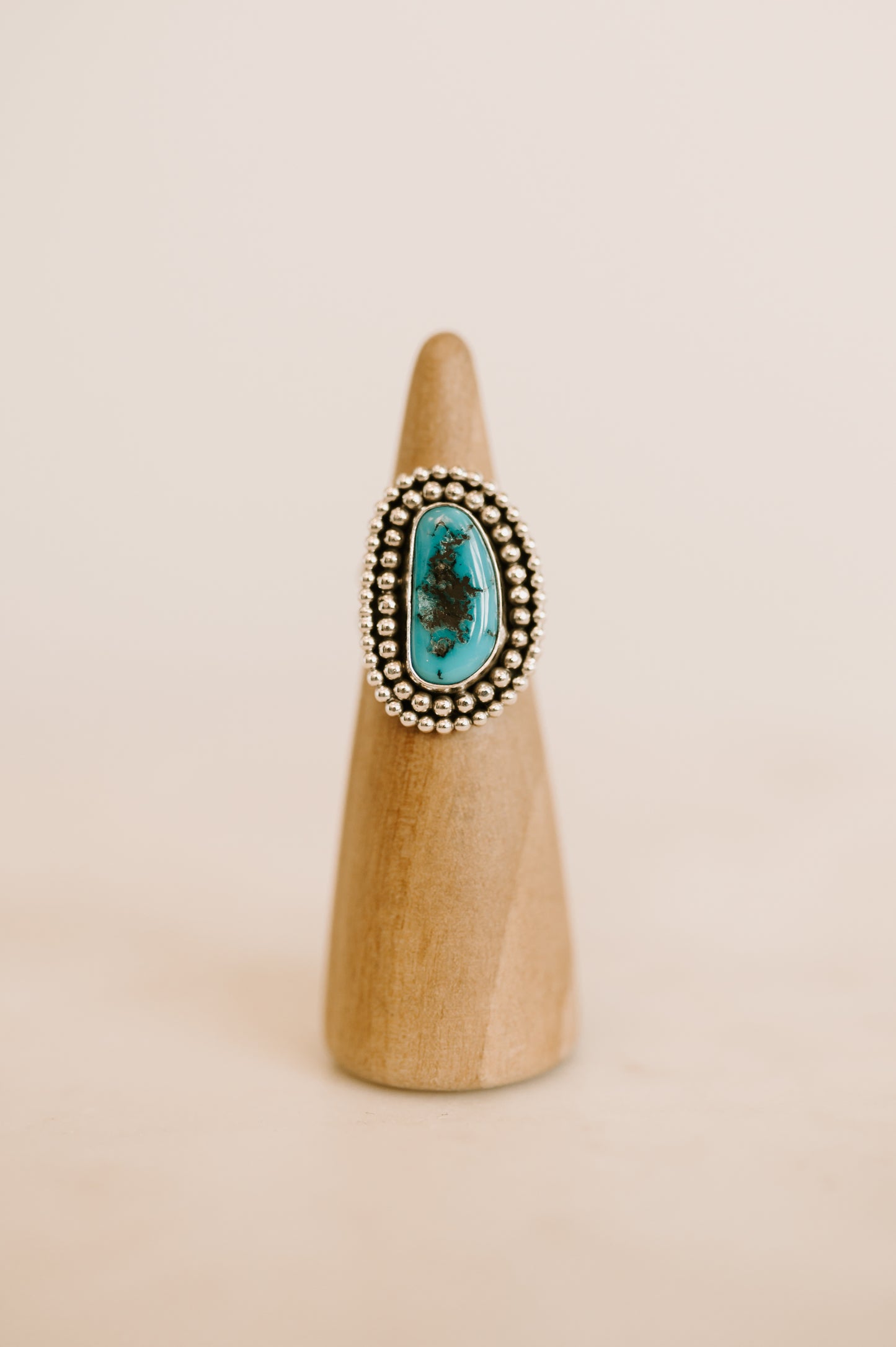 Kingman Turquoise Ring - Size 7.5