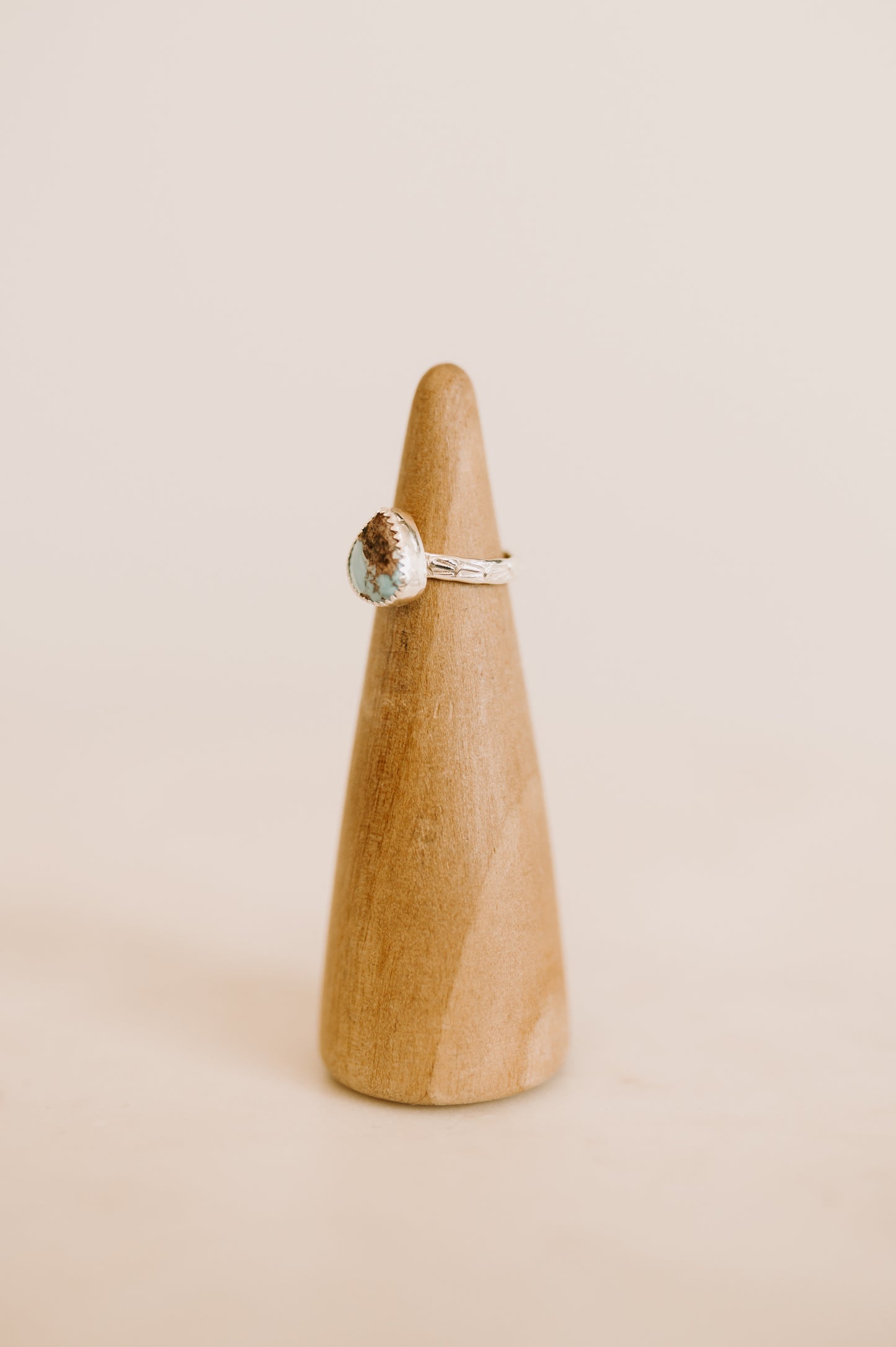 Golden Hills Turquoise Ring - Size 3.5