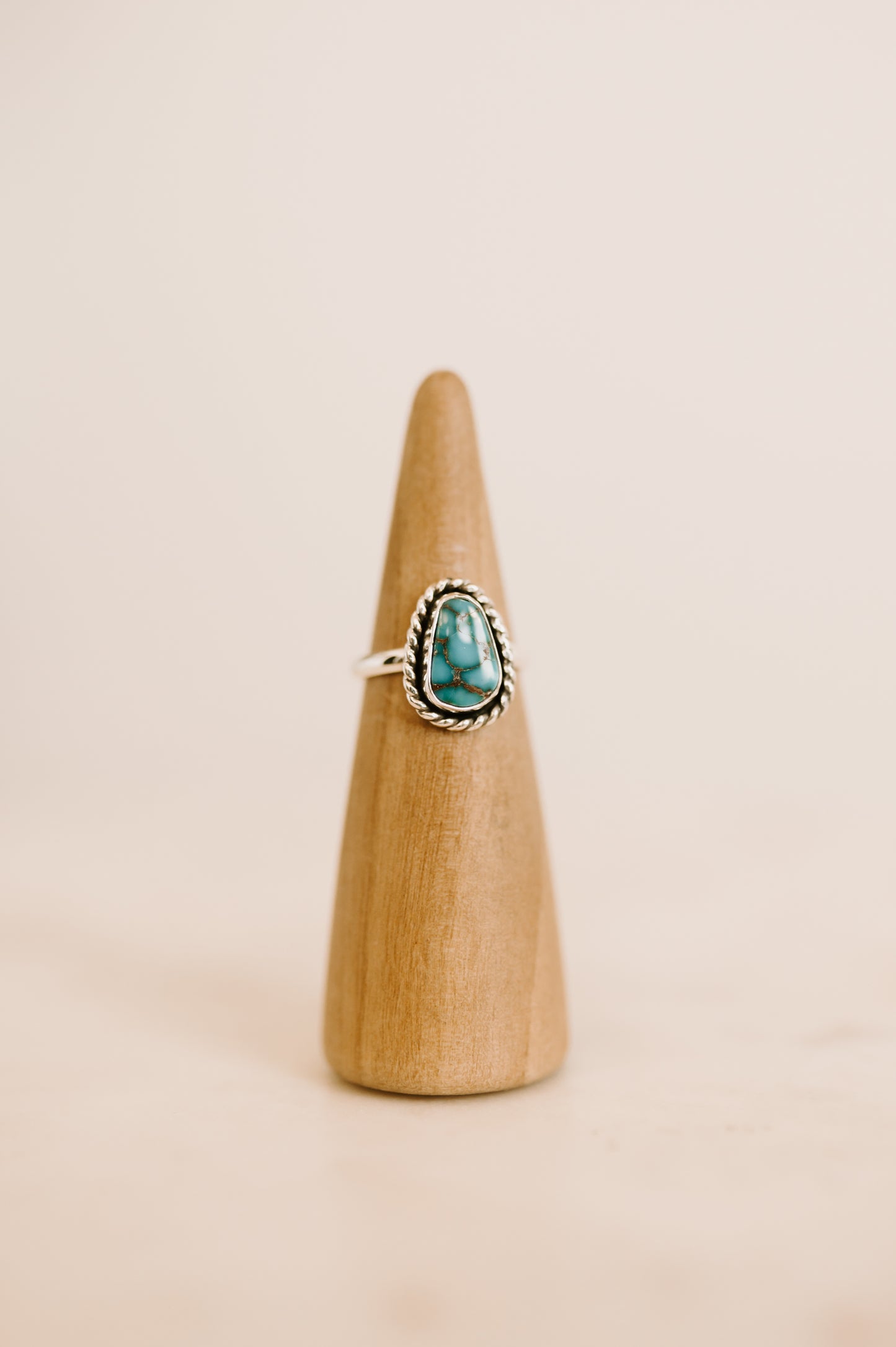 Kingman Turquoise Ring - Size 9