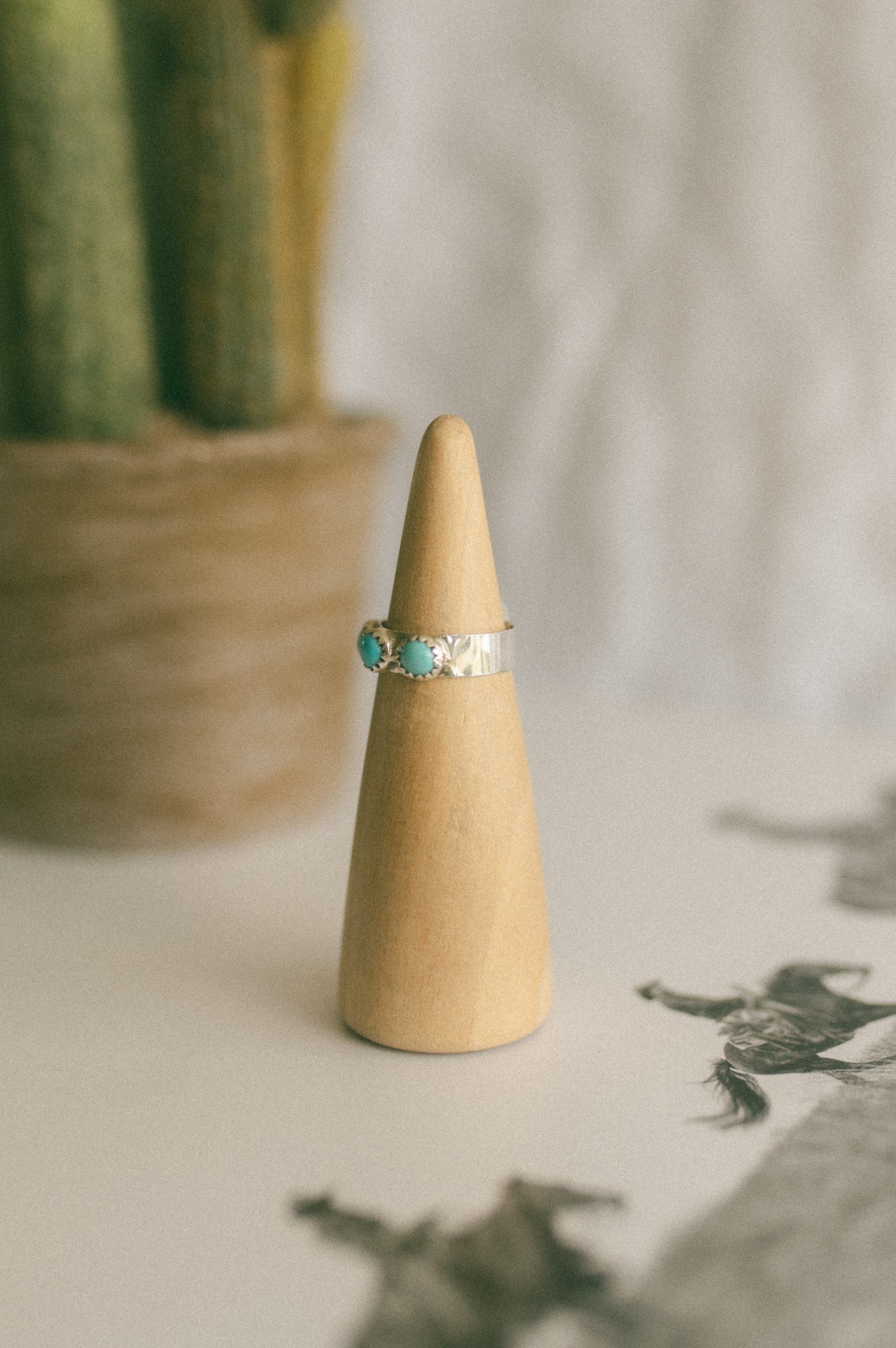 Kingman Turquoise Ring - Size 7