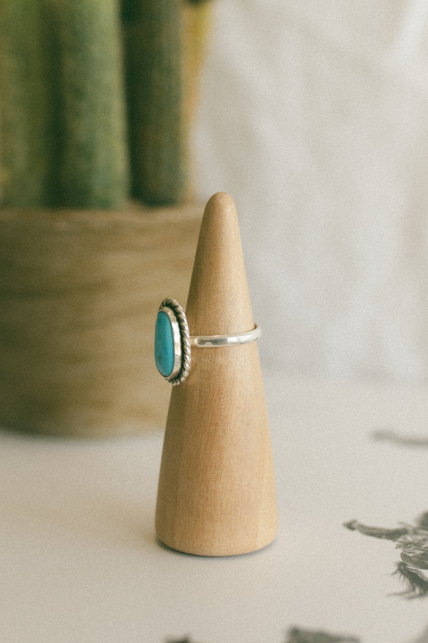 Kingman Turquoise Ring - Size 9