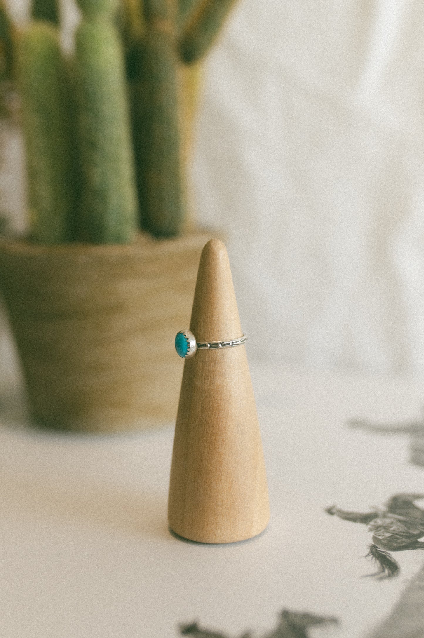 Kingman Turquoise Ring - Size 6