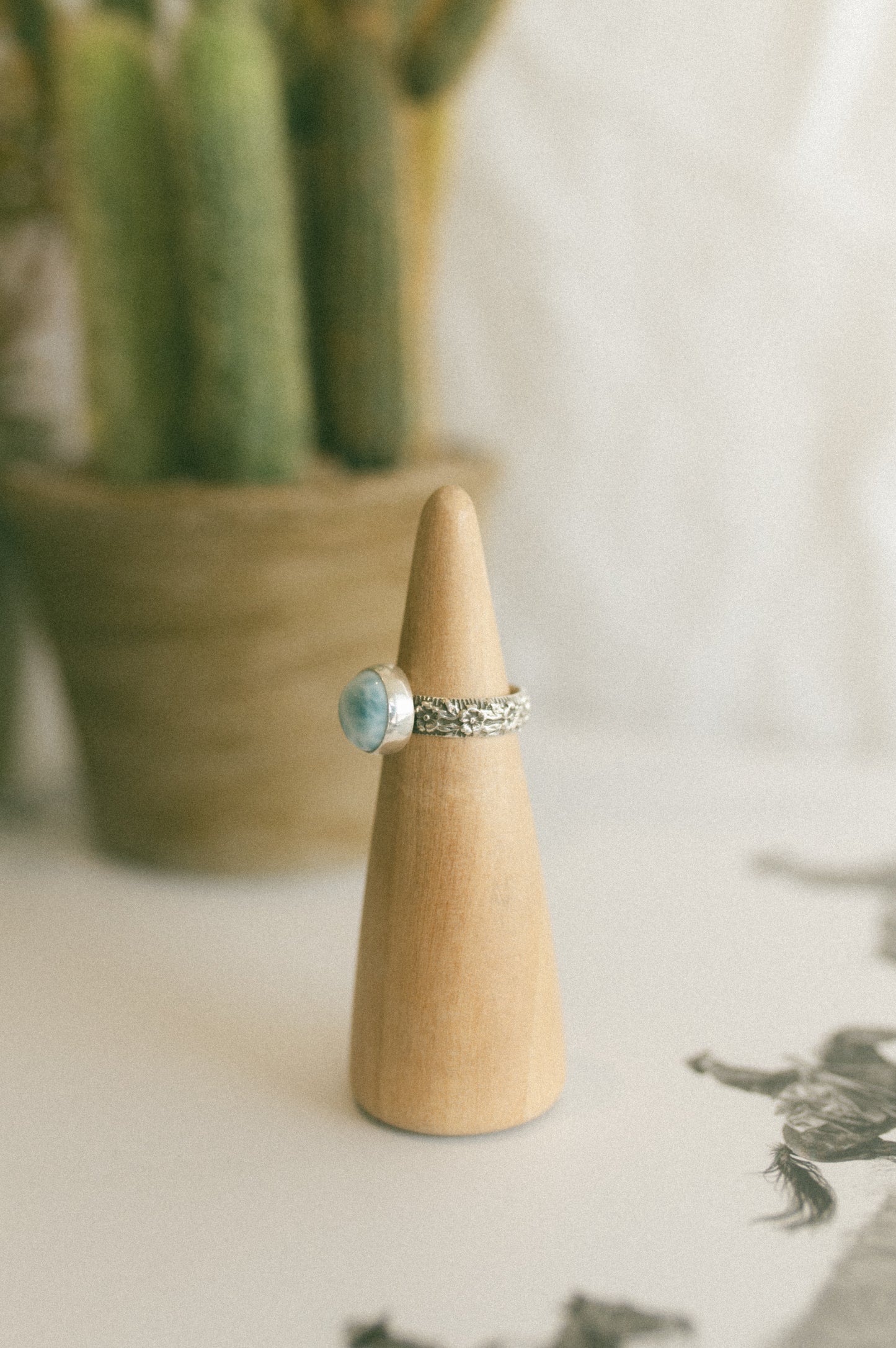 Larimar Ring - Size 6