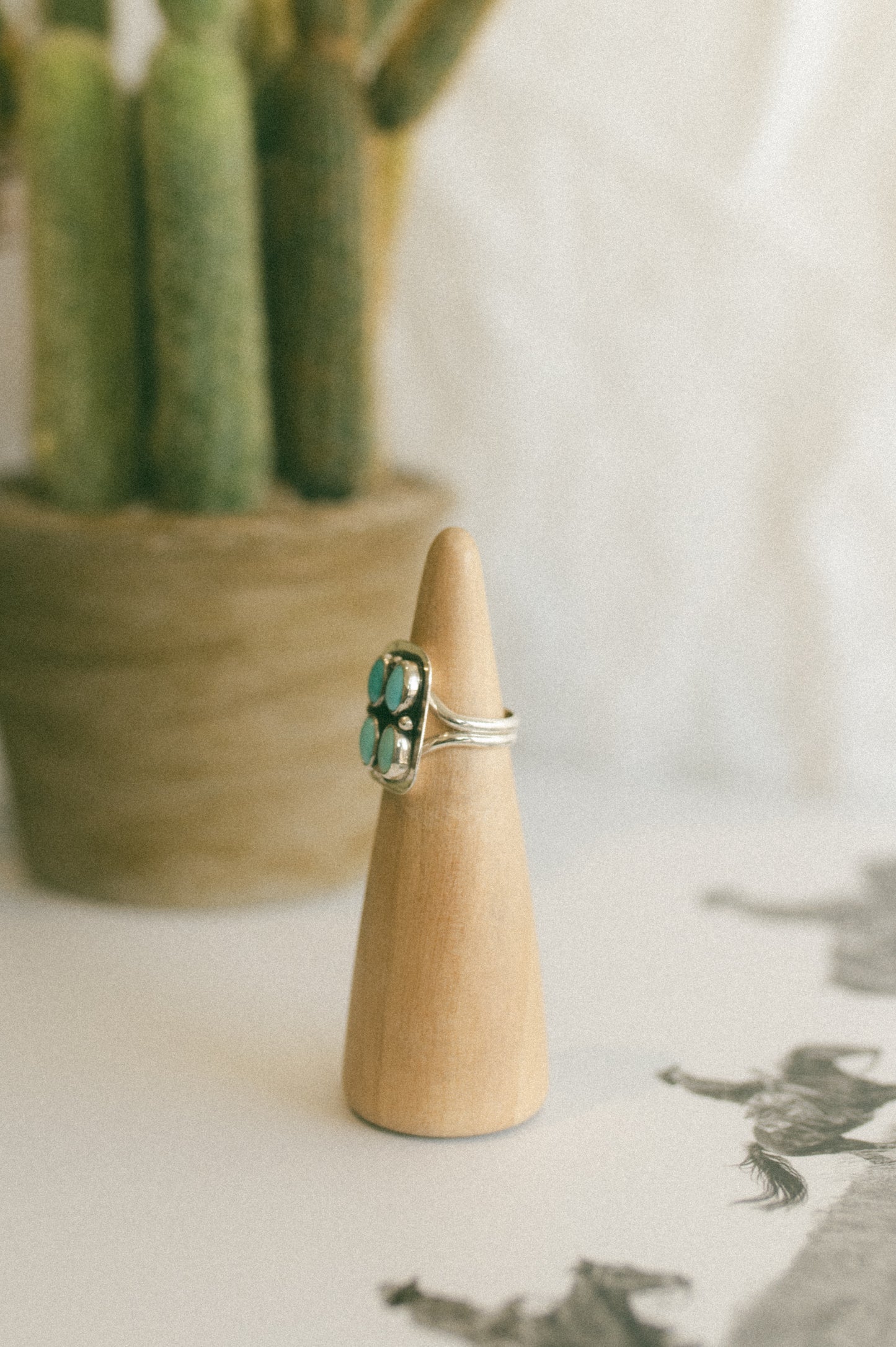 Kingman Turquoise Ring - Size 6