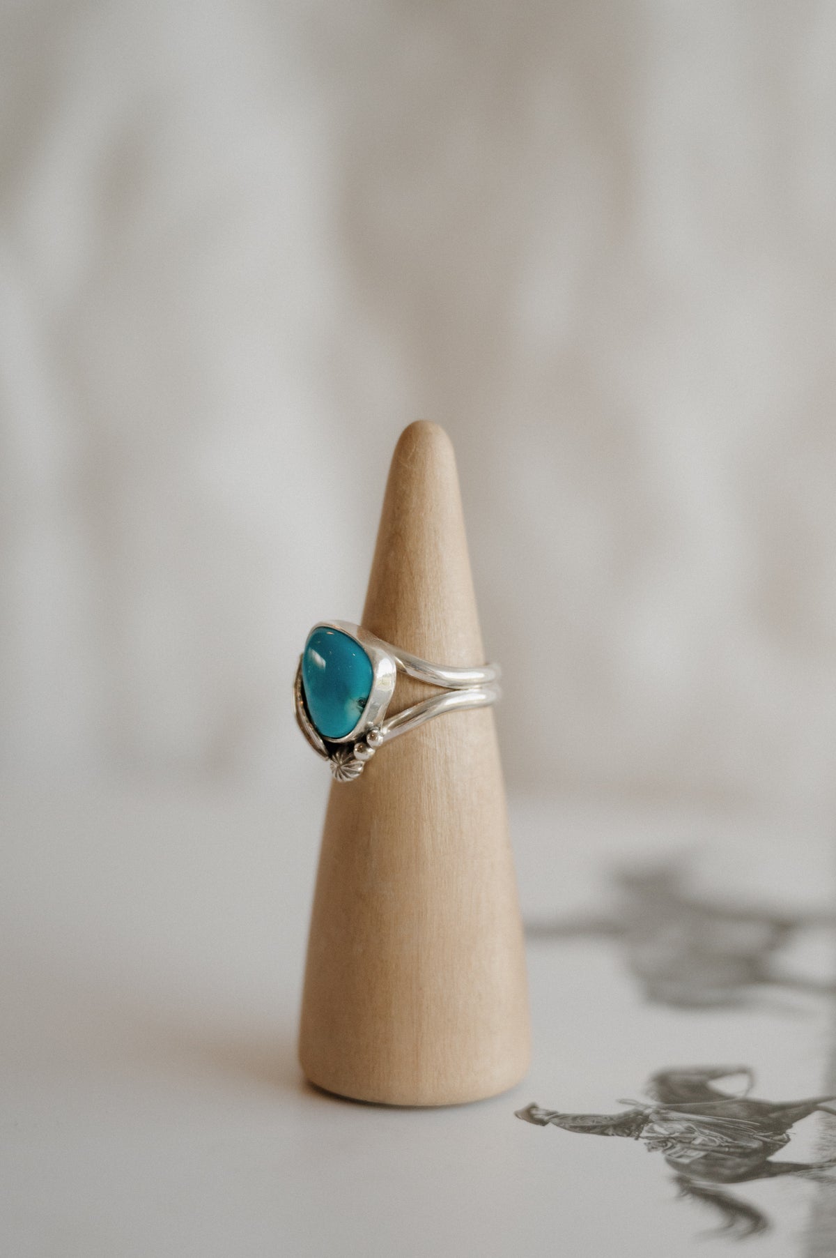 Kingman Turquoise Ring - Size 8.5