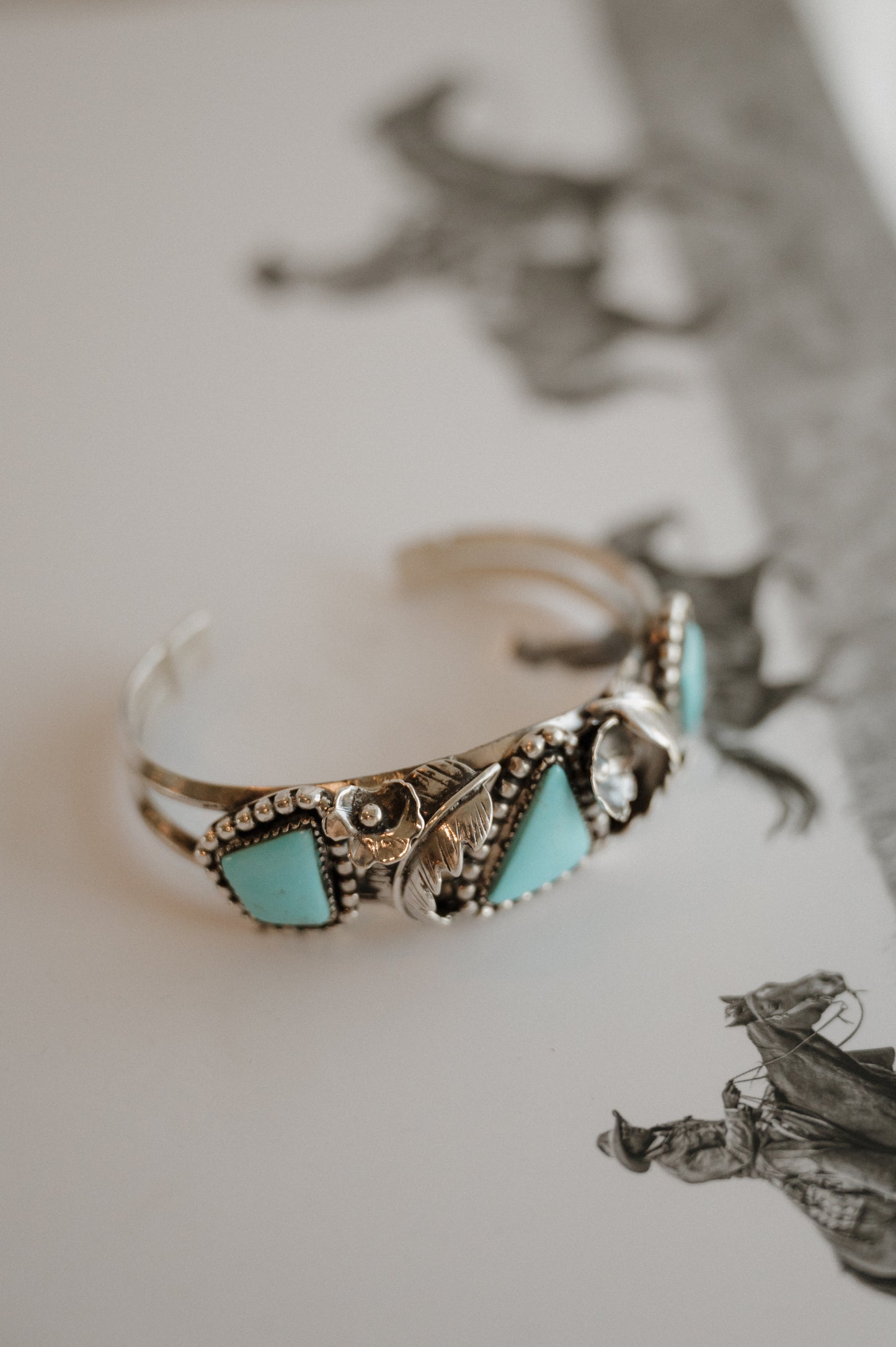Kingman Turquoise Bracelet Cuff