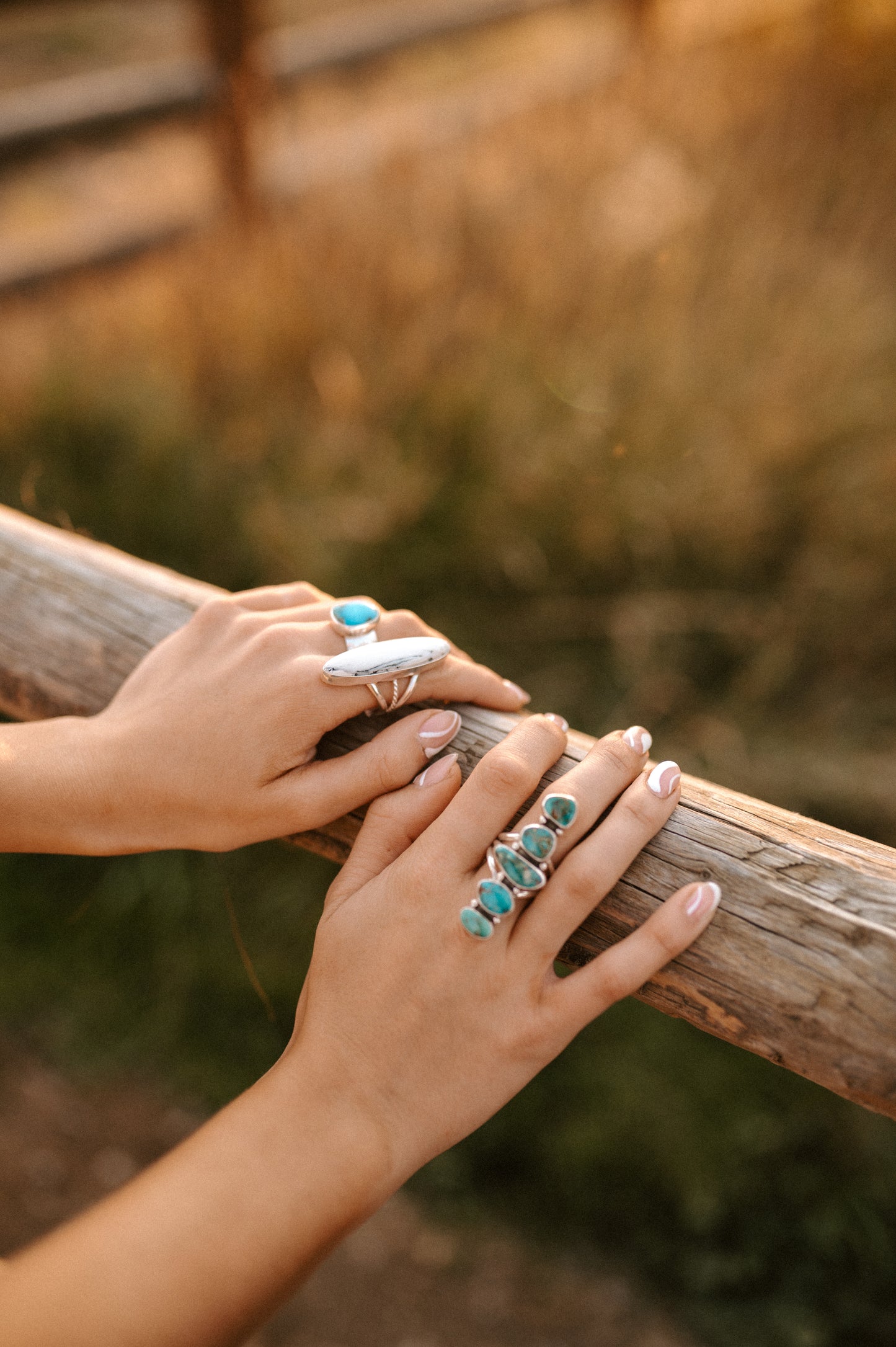 Turquoise Mountain Ring - Size 8