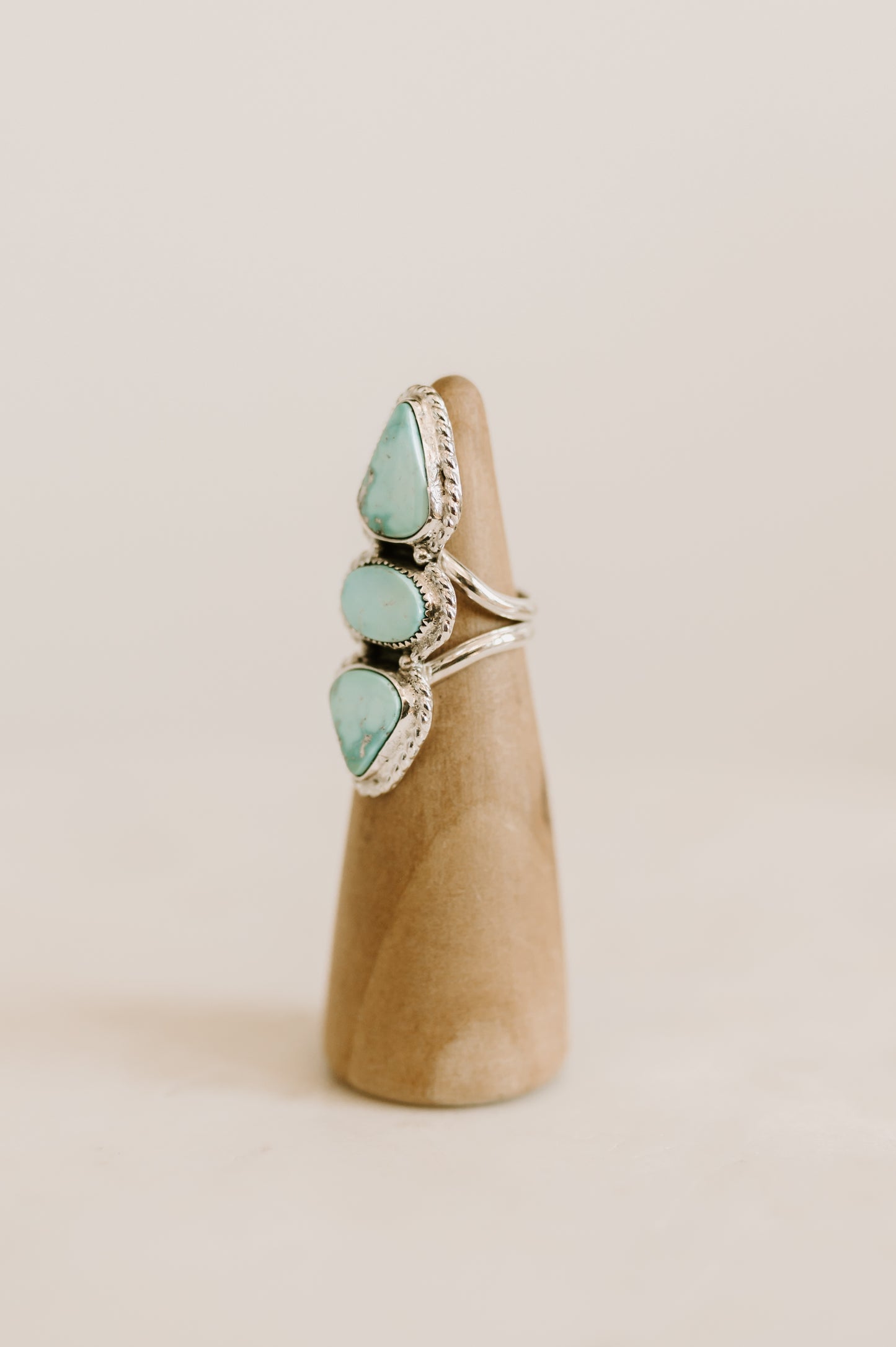 Pilot Mountain Turquoise Ring - Size 5.5