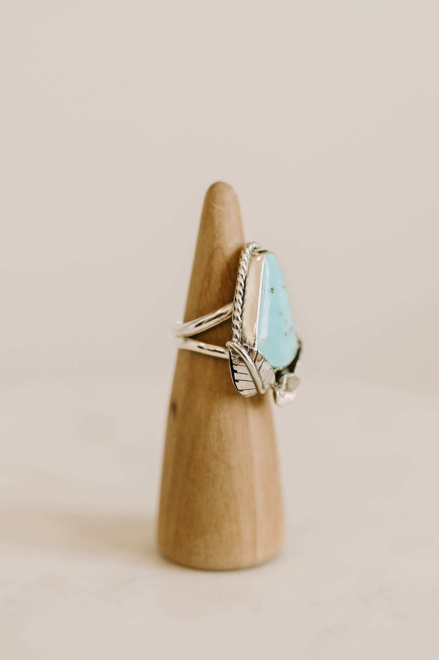 Kingman Turquoise Ring - Size 8.5