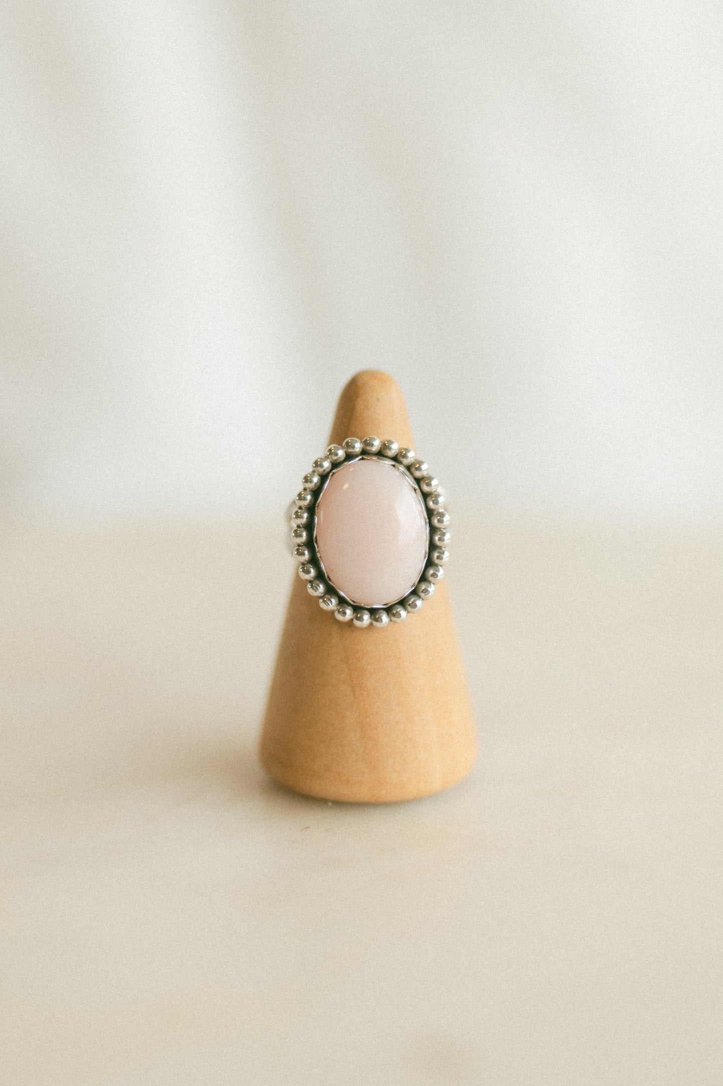 Pink Opal Ring - Size 6
