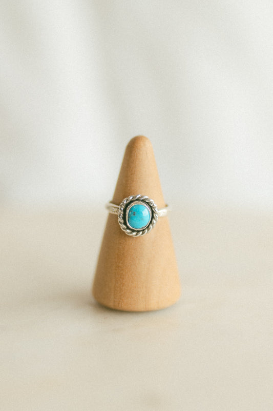 Kingman Turquoise Ring - Size 6