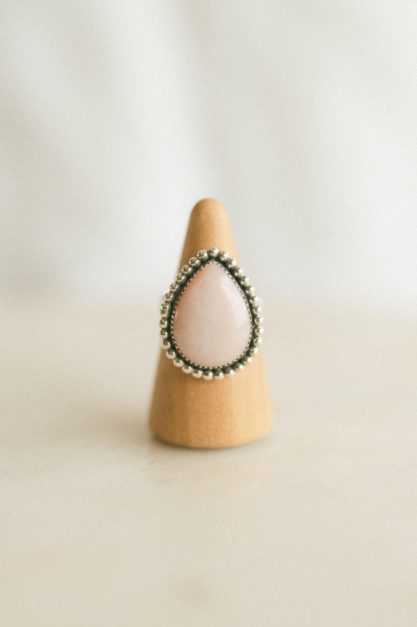 Pink Opal Ring - Size 8