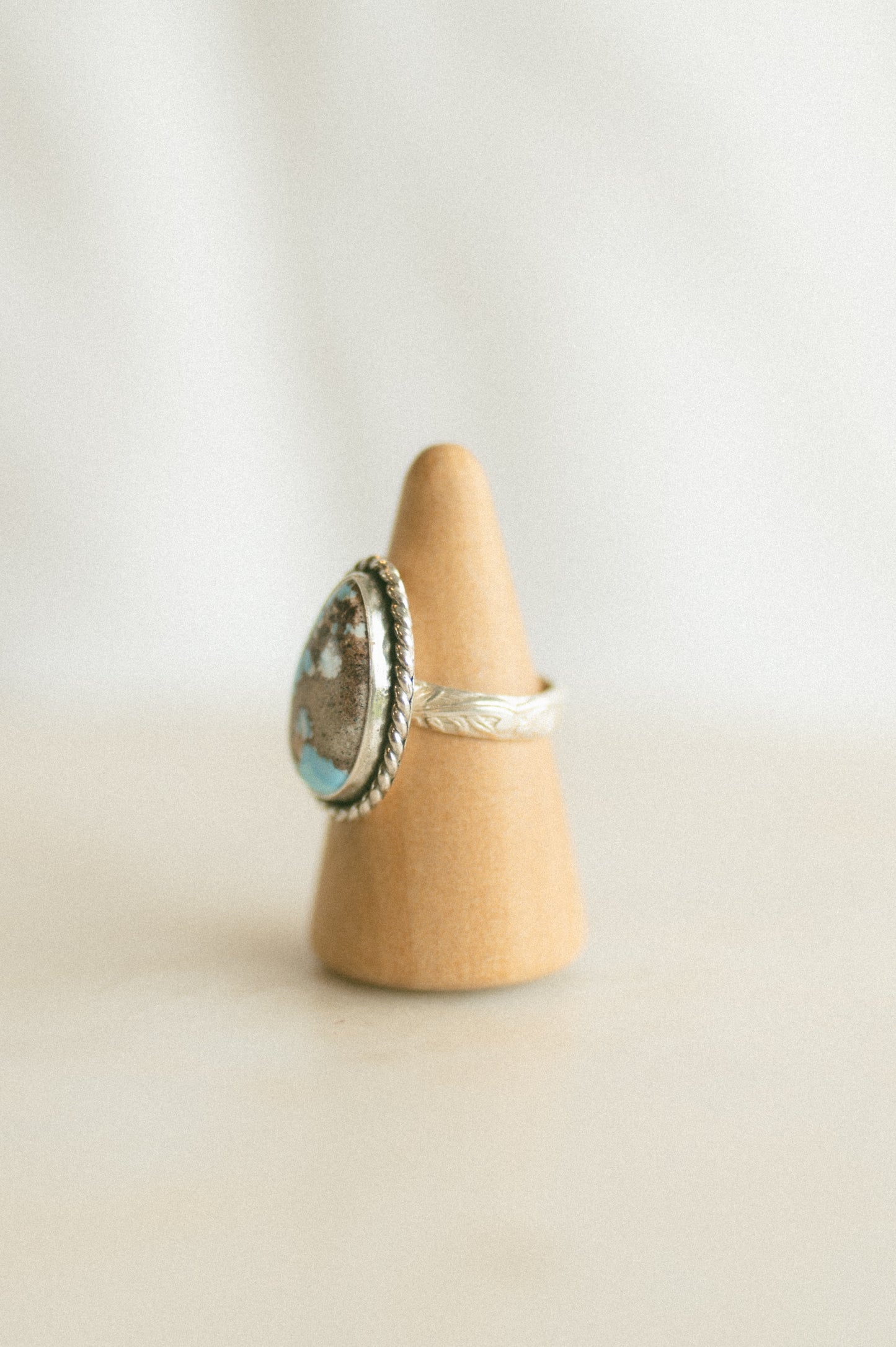 Golden Hills Turquoise Ring - Size 8