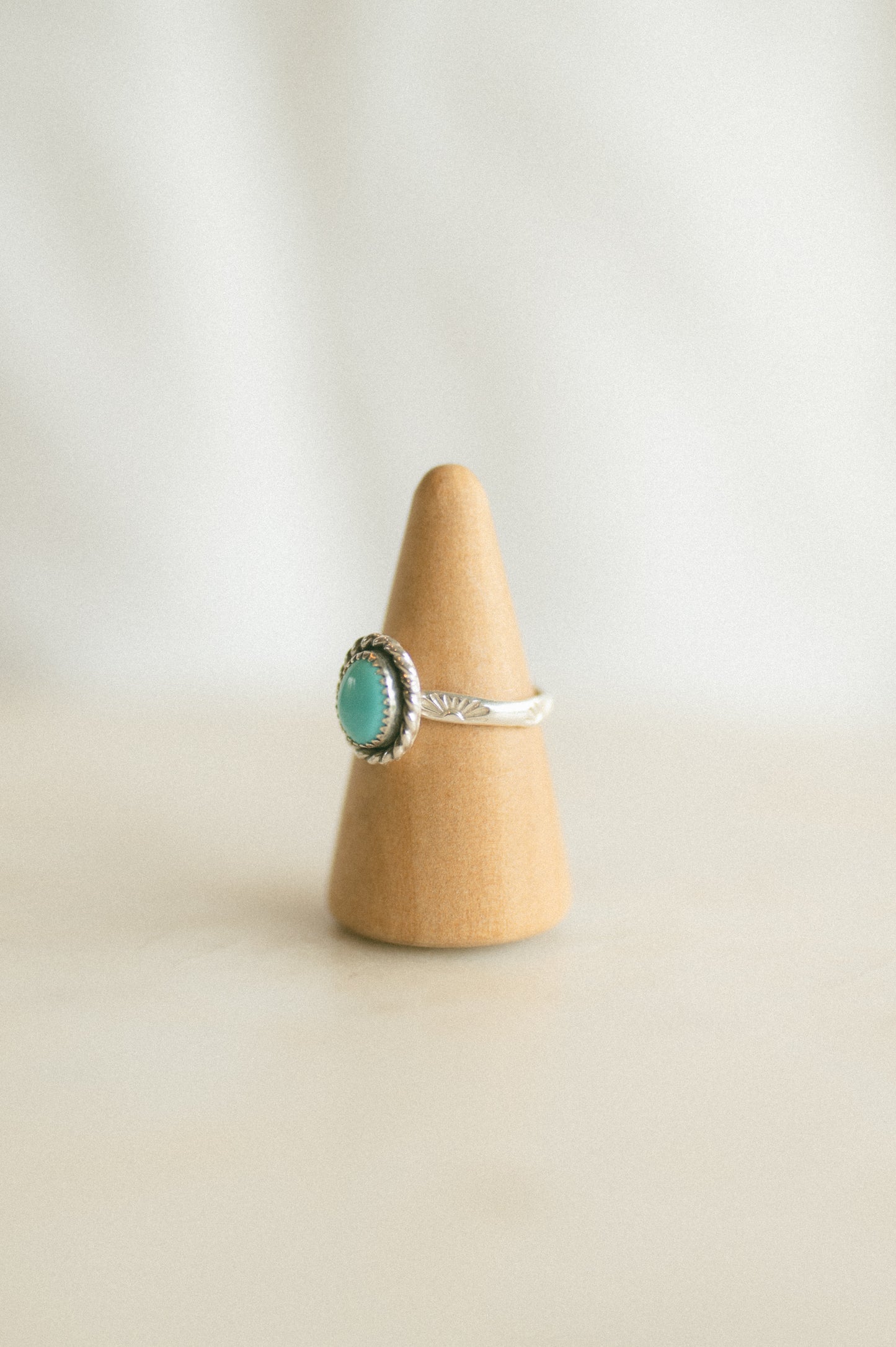 Kingman Turquoise Ring - Size 8.5