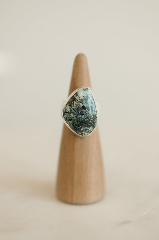 Colorback Variscite Ring - Size 8.75