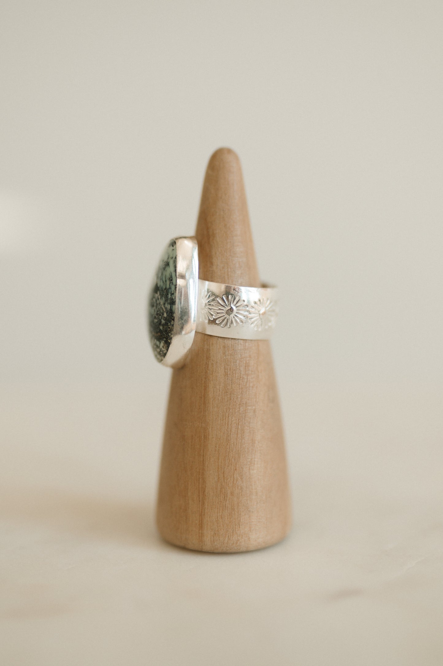 Colorback Variscite Ring - Size 8.75