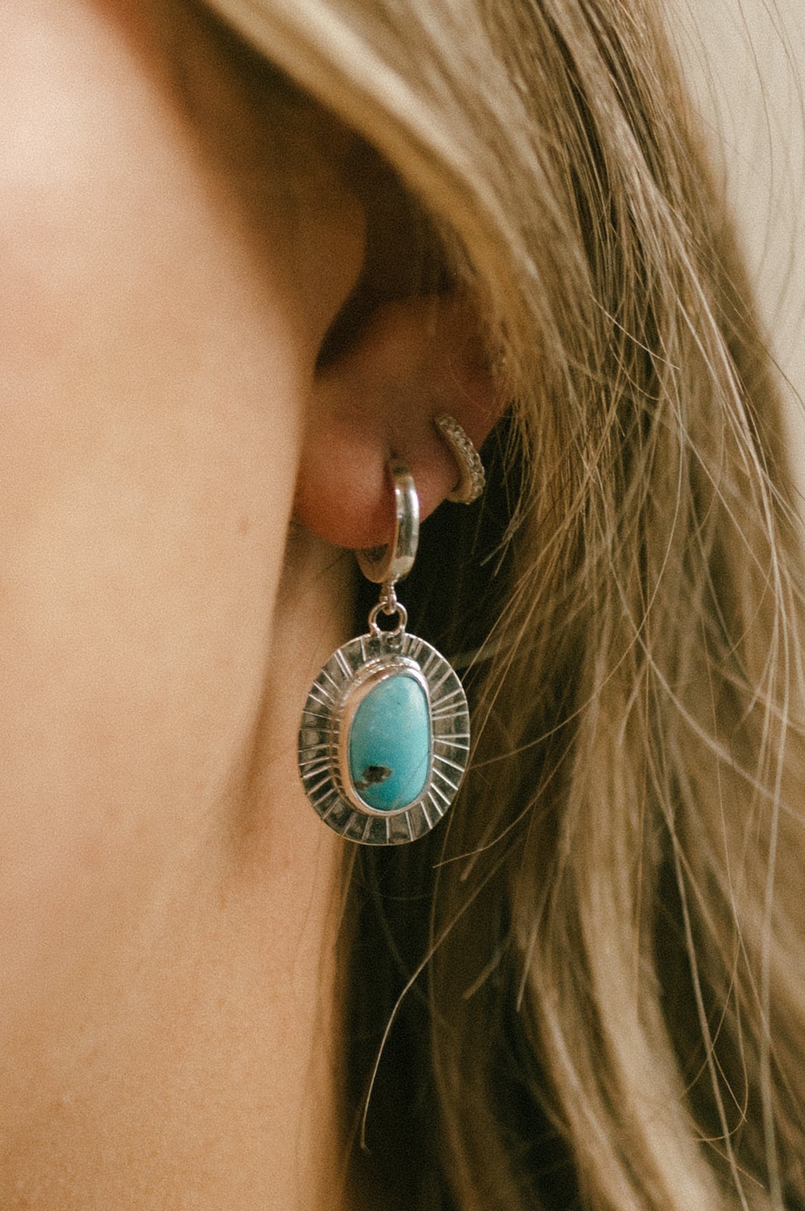 Kingman Turquoise Earrings