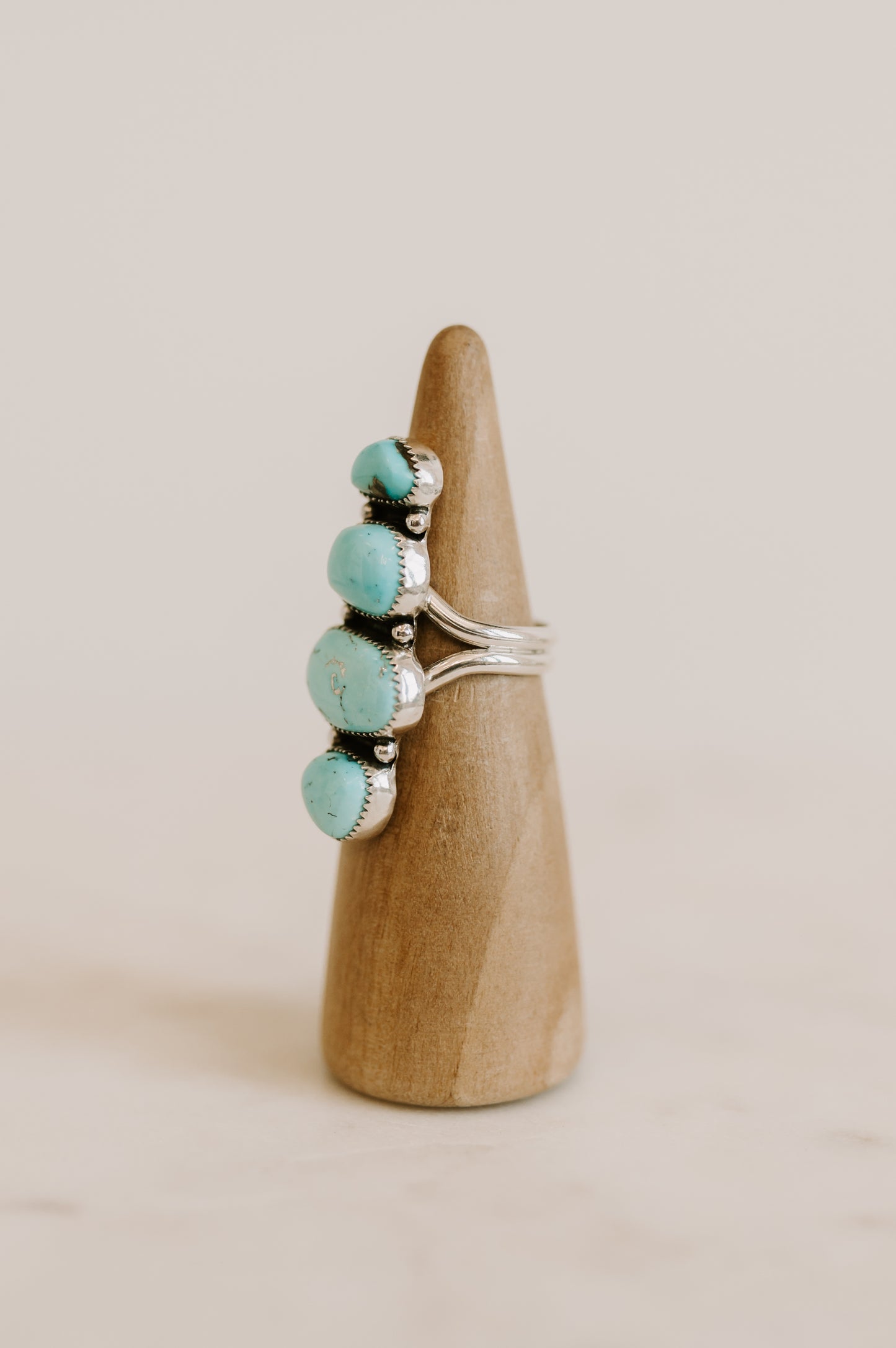 Kingman Turquoise Ring - Size 9.5