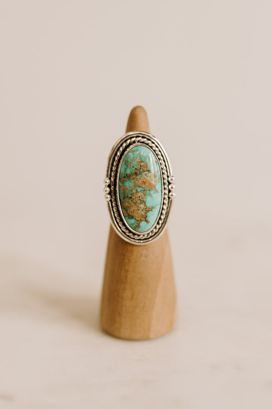 Royston Turquoise Ring - Size 7.5