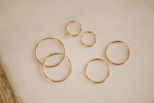 Endless Hoop Earrings