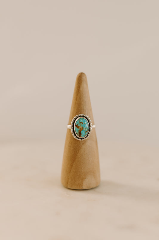 Royston Turquoise Ring - Size 10