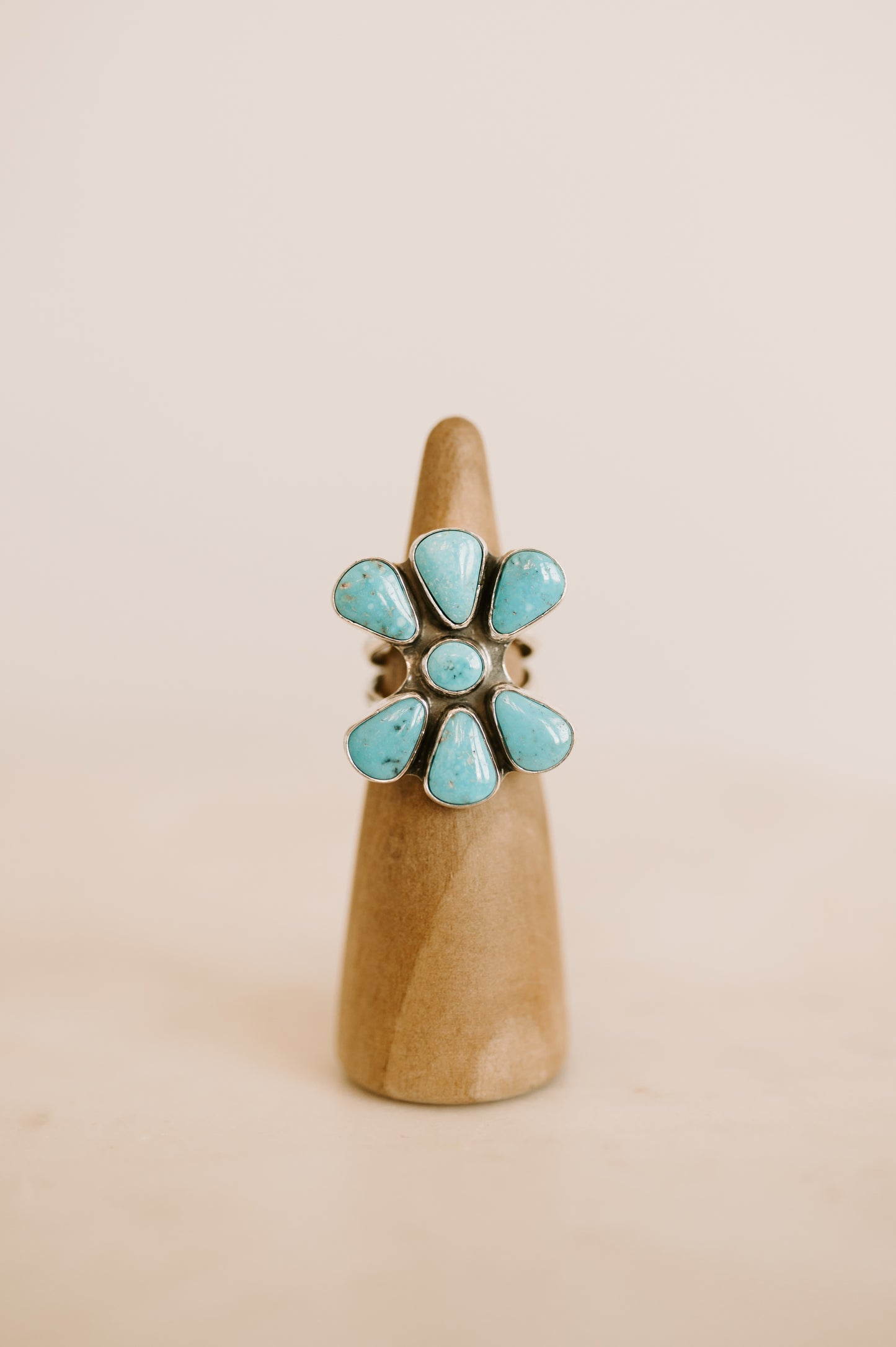 Kingman Turquoise Ring - Size 7.5