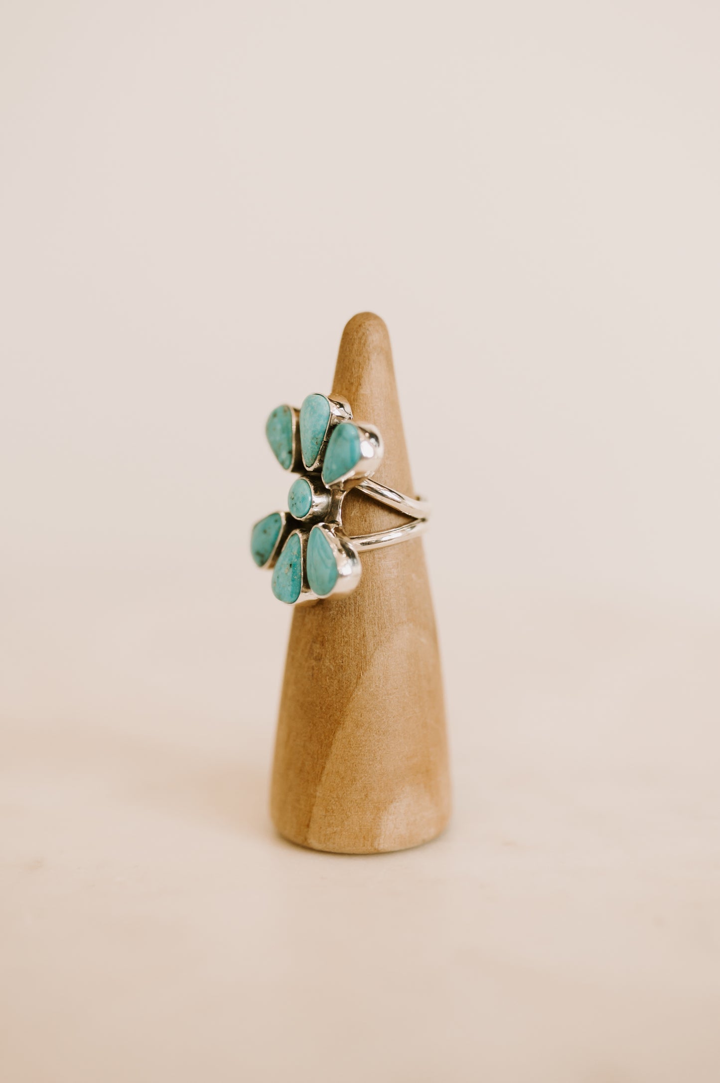 Kingman Turquoise Ring - Size 7.5