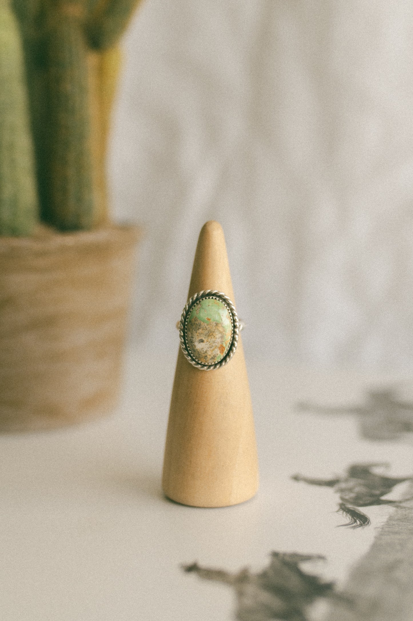 Palomino Turquoise Ring - Size 7