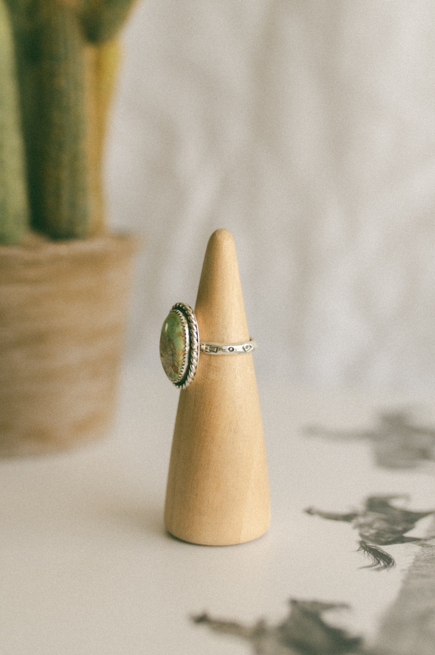 Palomino Turquoise Ring - Size 7