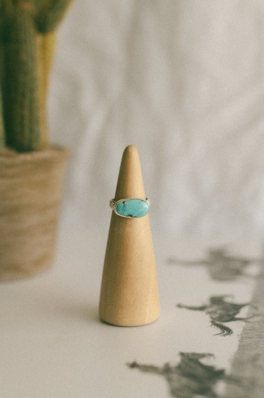 Kingman Turquoise Ring - Size 6