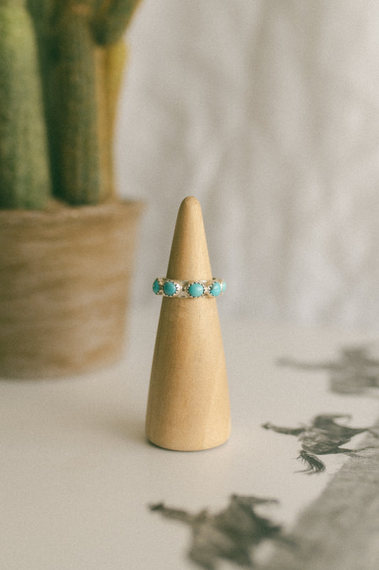 Kingman Turquoise Ring - Size 7