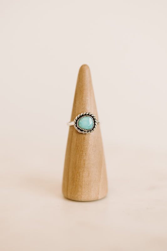 Kingman Turquoise Ring - Size 9.5