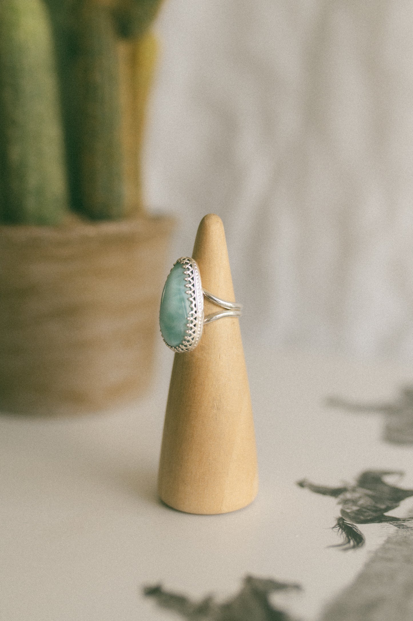 Larimar Ring - Size 6
