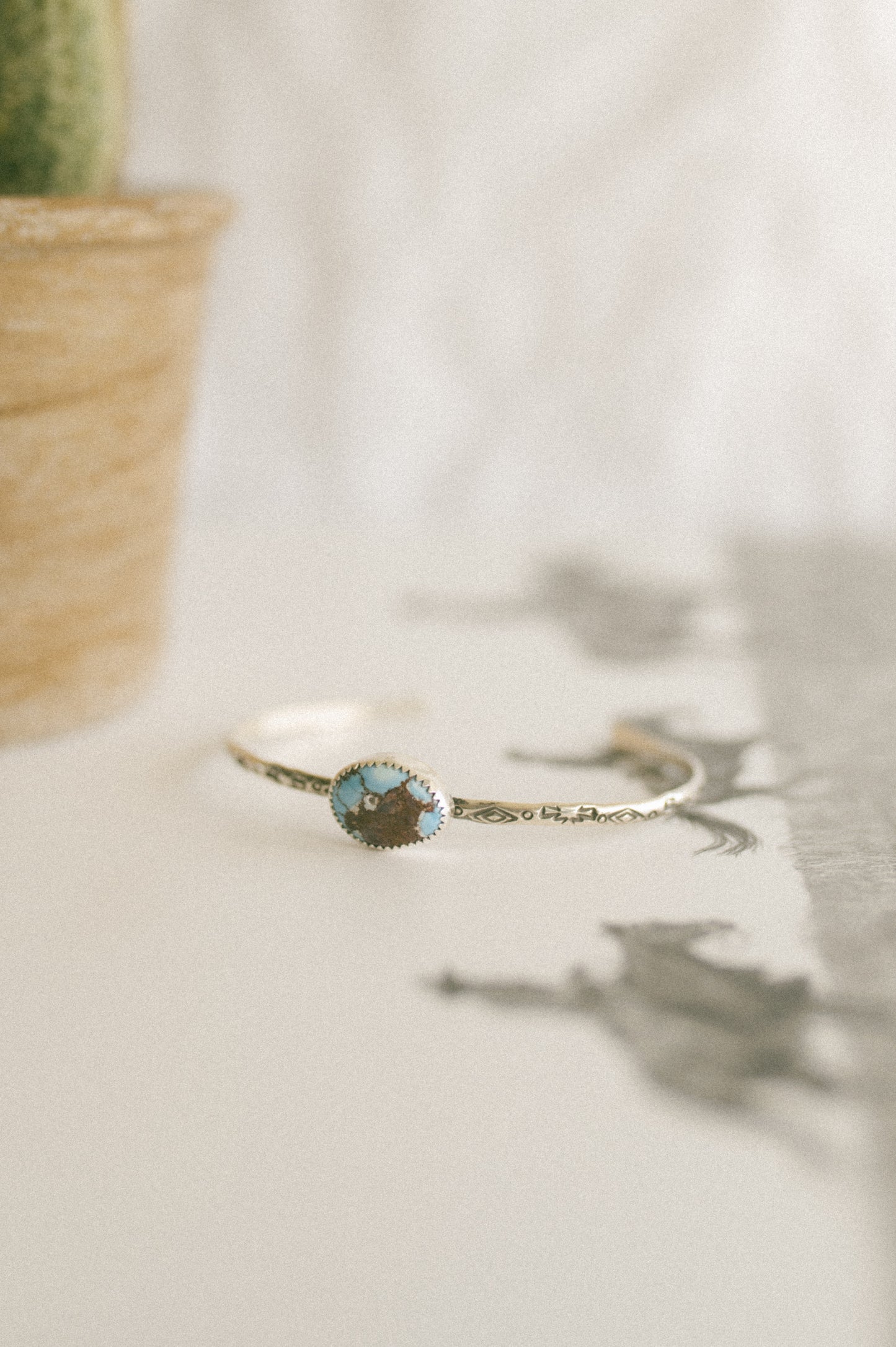 Golden Hills Turquoise Bracelet Cuff