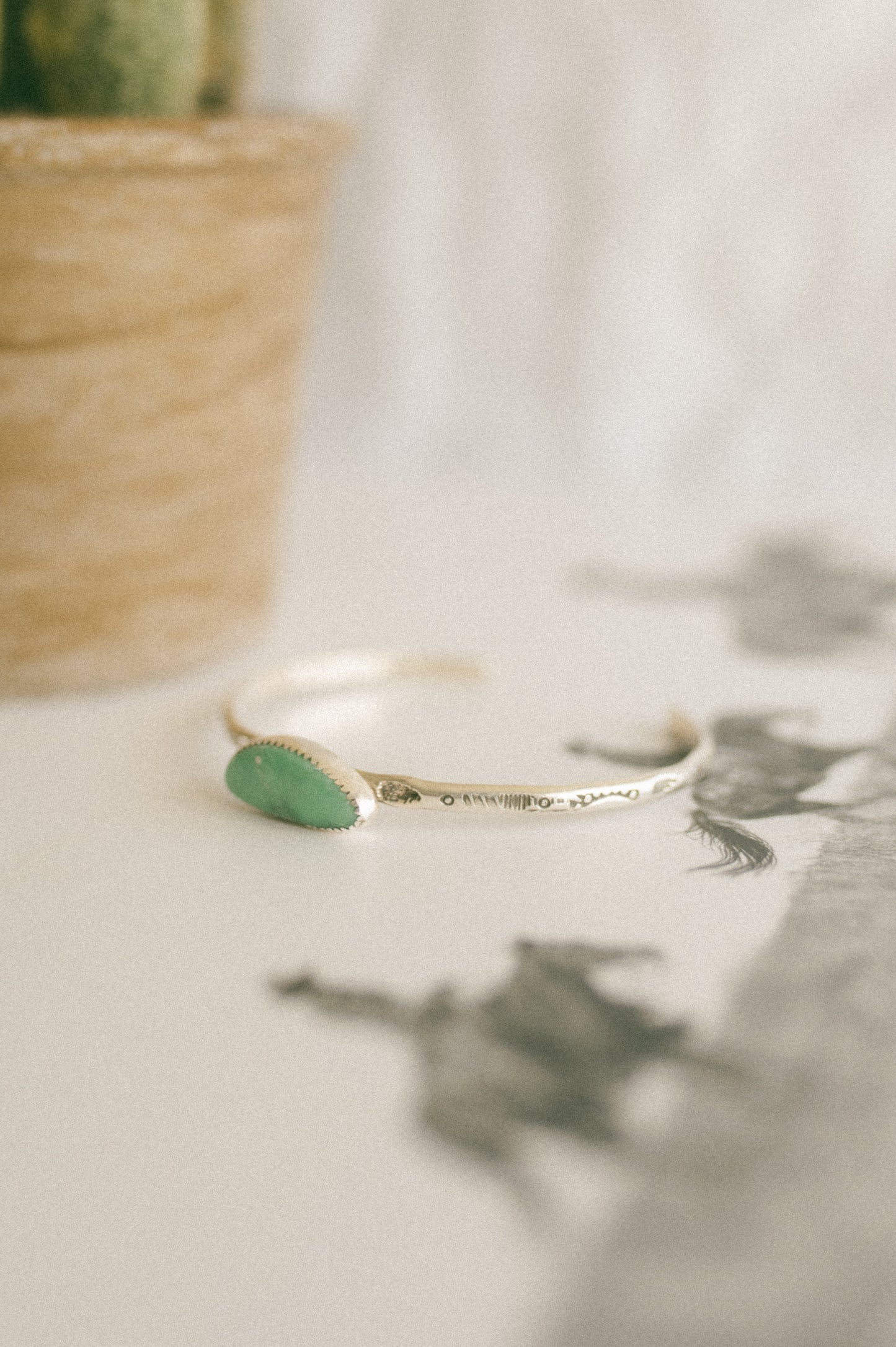 Variscite Bracelet Cuff