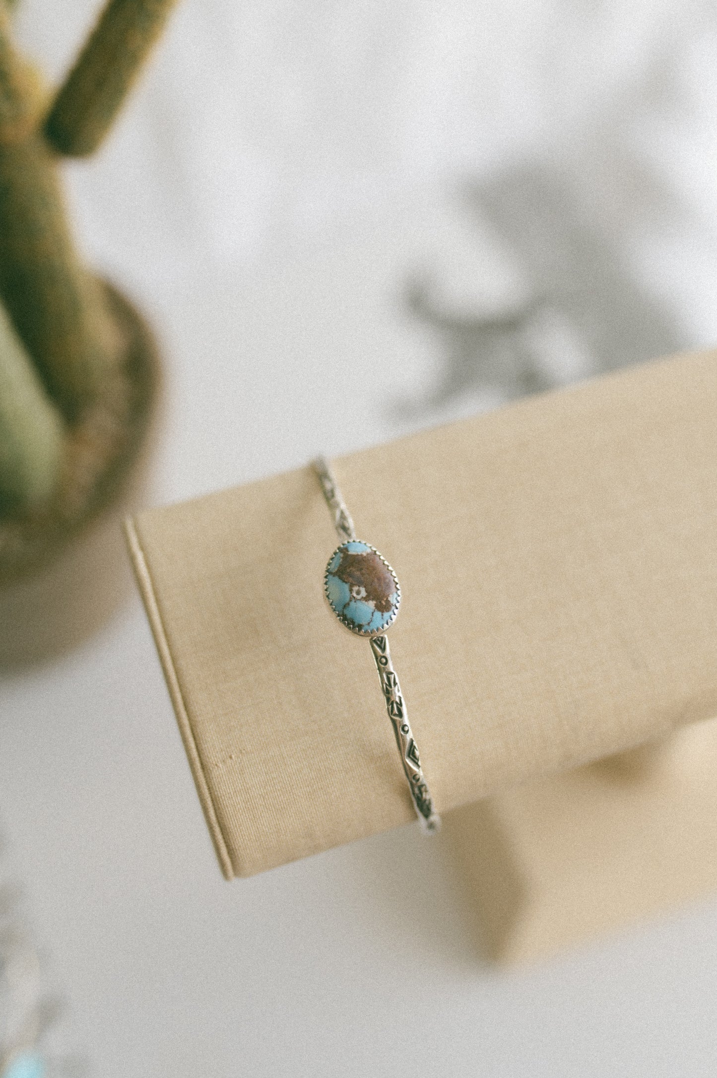 Golden Hills Turquoise Bracelet Cuff