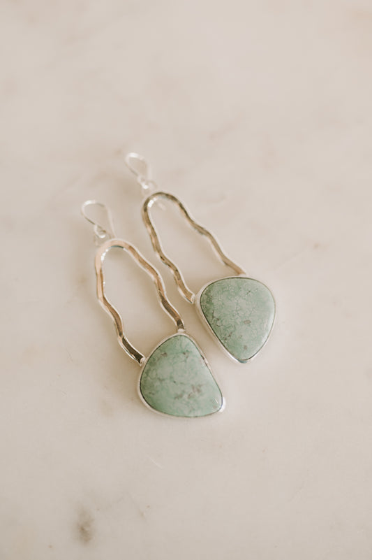 Variscite Earrings