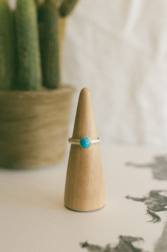 Kingman Turquoise Ring - Size 10