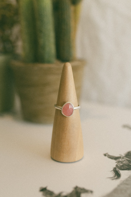 Pink Opal Ring - Size 9.5