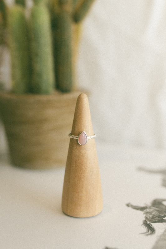Pink Opal Ring - Size 6.5
