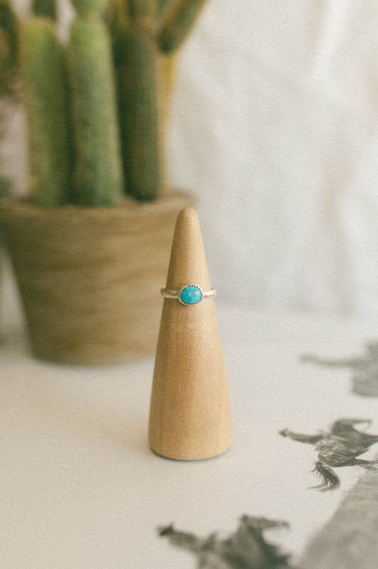Kingman Turquoise Ring - Size 6