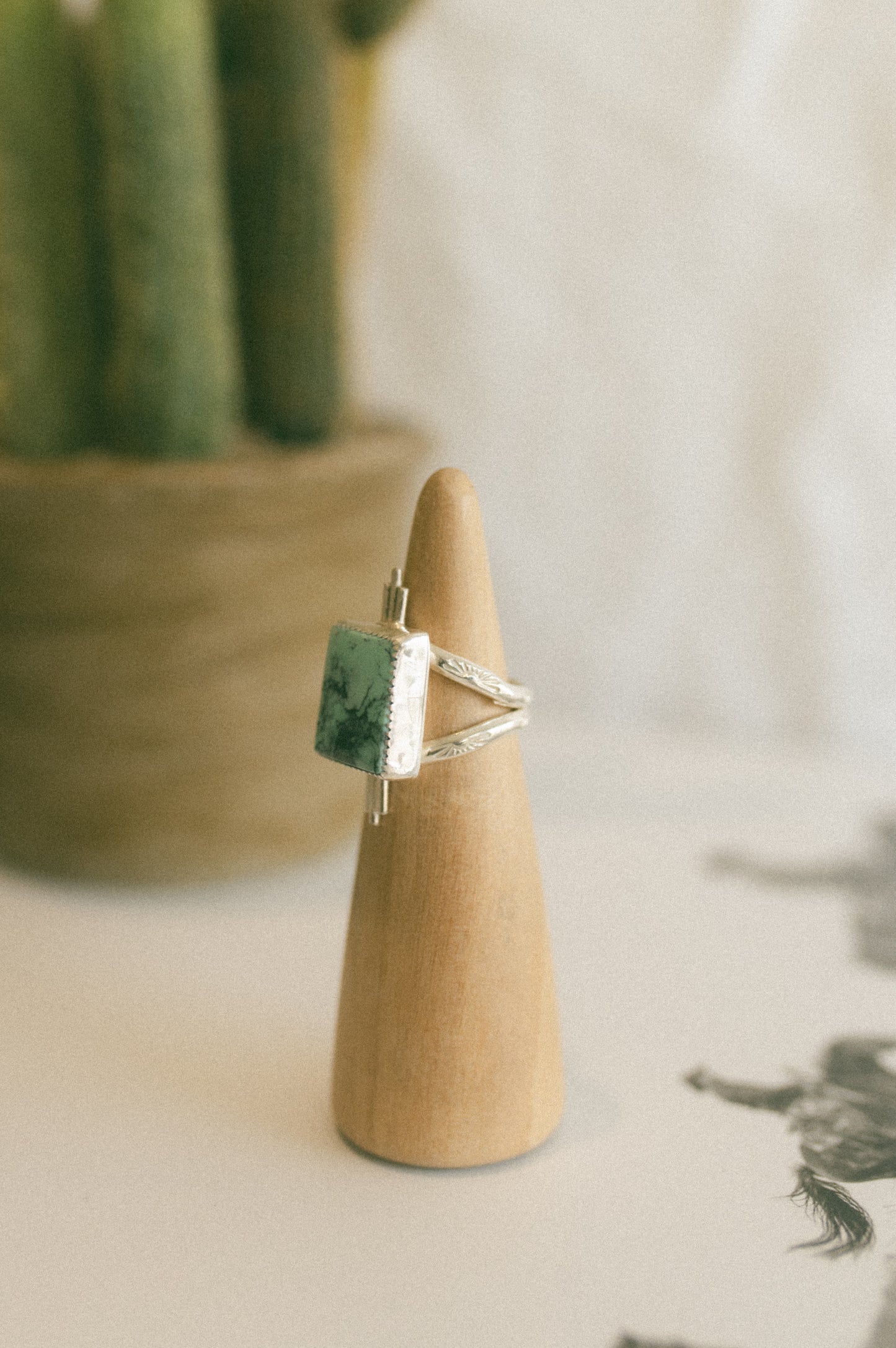 Royston Turquoise Ring - Size 7