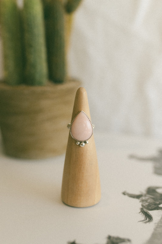 Pink Opal Ring - Size 6